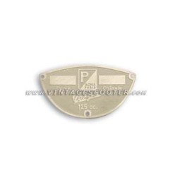 Plaque des mines ACMA modèles 1955-58 - 125 N 